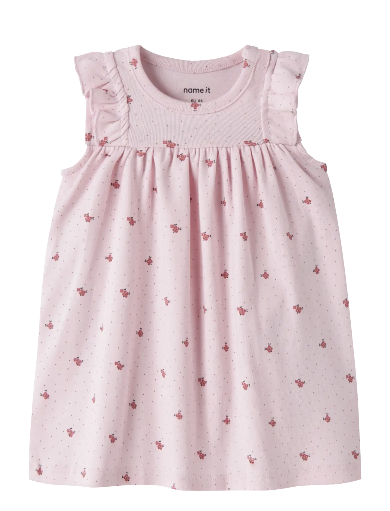 name it NBFHITTA CAPSL BODYDRESS - Kurzärmelig - CRADLE PINK / pink/rose