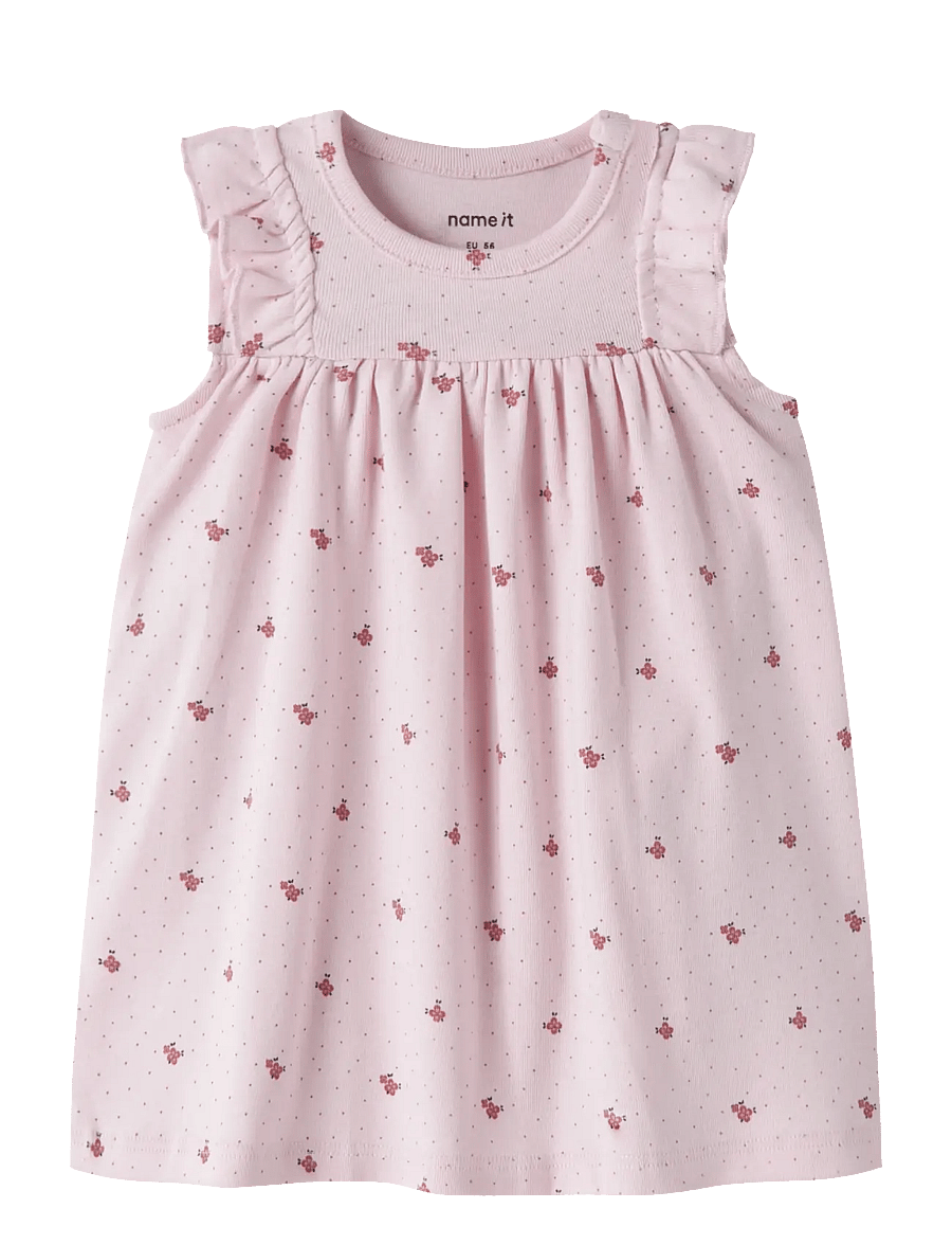 name it - NBFHITTA CAPSL BODYDRESS - kurzärmelig - cradle pink - 0