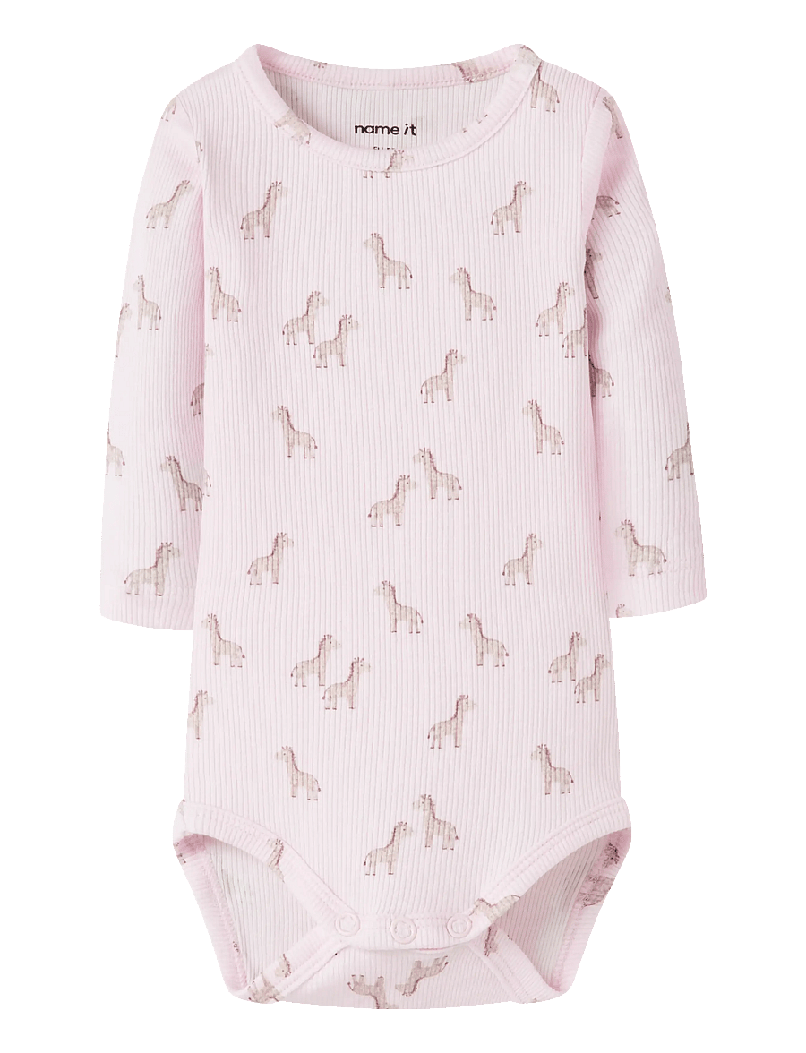 name it - NBFHALENA LS BODY BOX - langärmelig - cradle pink - 0