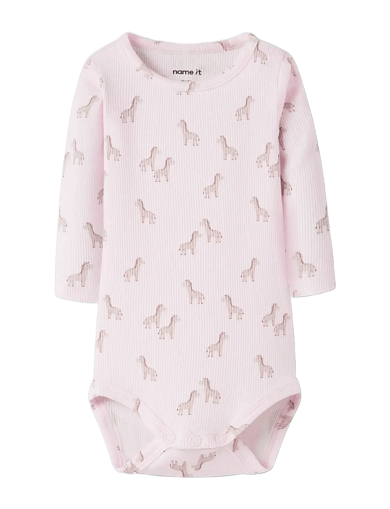 name it - NBFHALENA LS BODY BOX - long-sleeved - cradle pink - 2