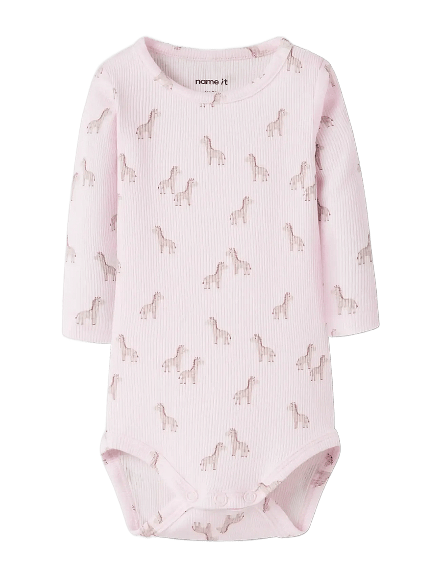 name it - NBFHALENA LS BODY BOX - langärmelig - cradle pink - 2