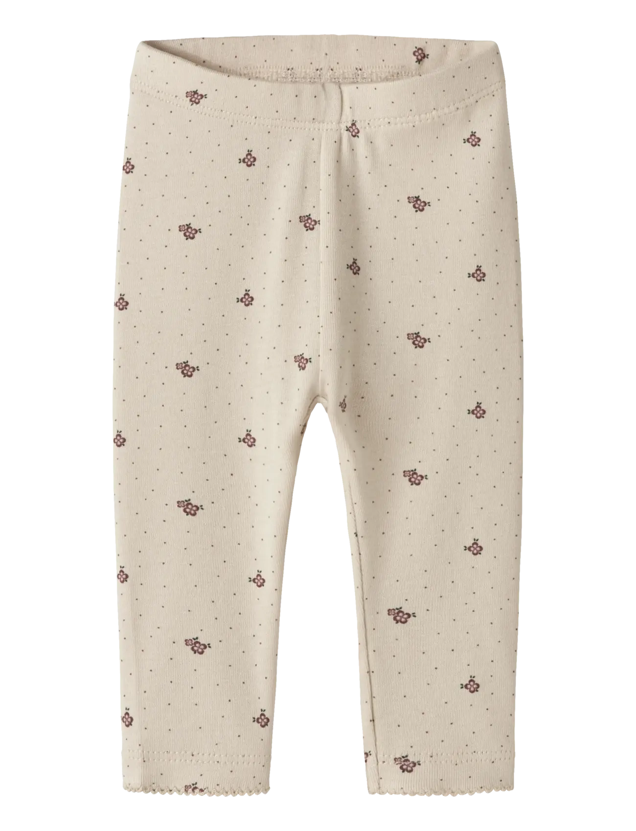 name it Nbfhitta Legging, 68, Beige, Underdele > Leggings, Børn