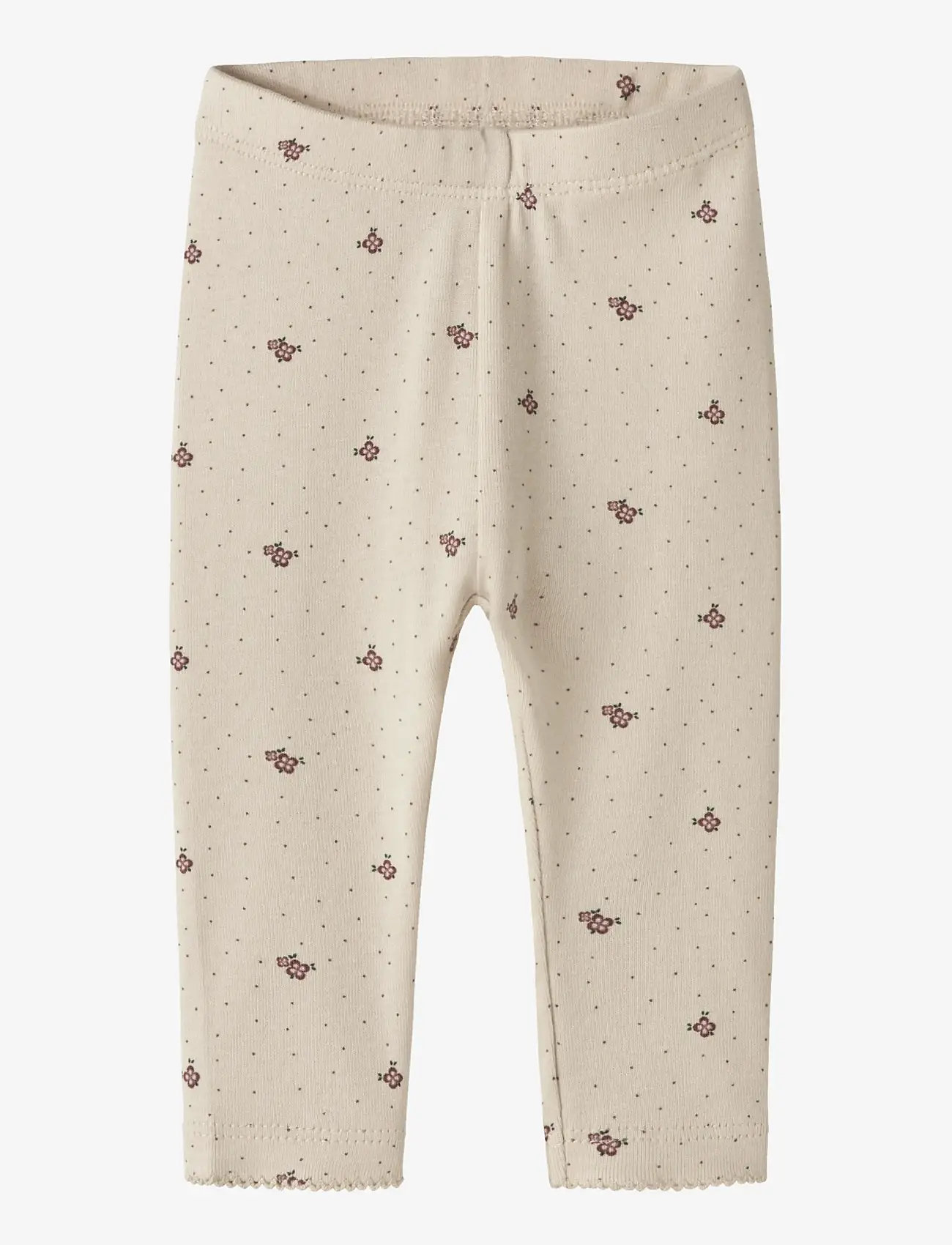 name it - NBFHITTA LEGGING - vasaros pasiūlymai - almond milk - 0