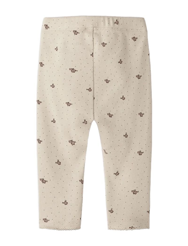 name it - NBFHITTA LEGGING - leggings - almond milk - 1