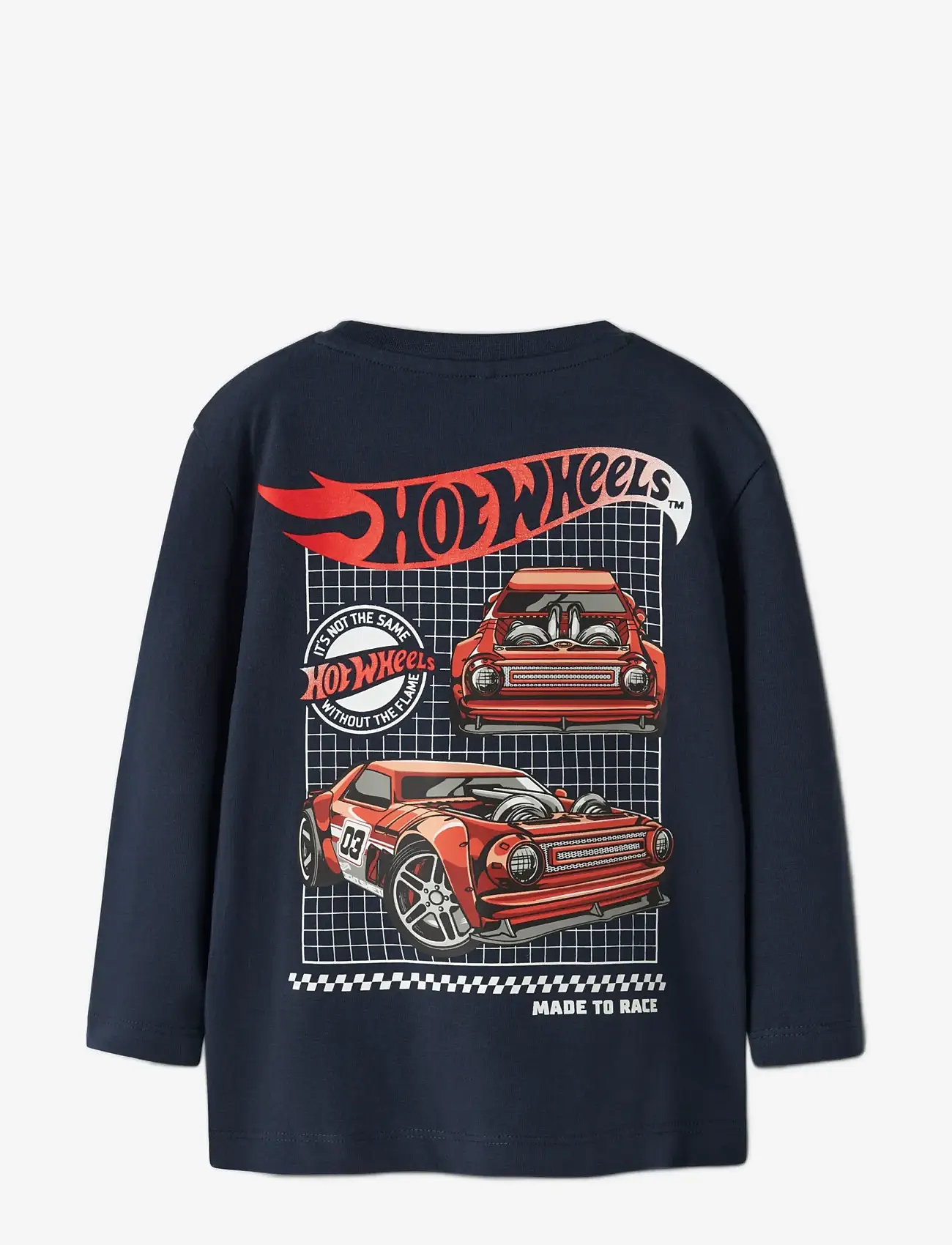 name it - NMMATREUS HOTWHEELS NREG LS TOP SKY - langärmelig - navy blazer - 2