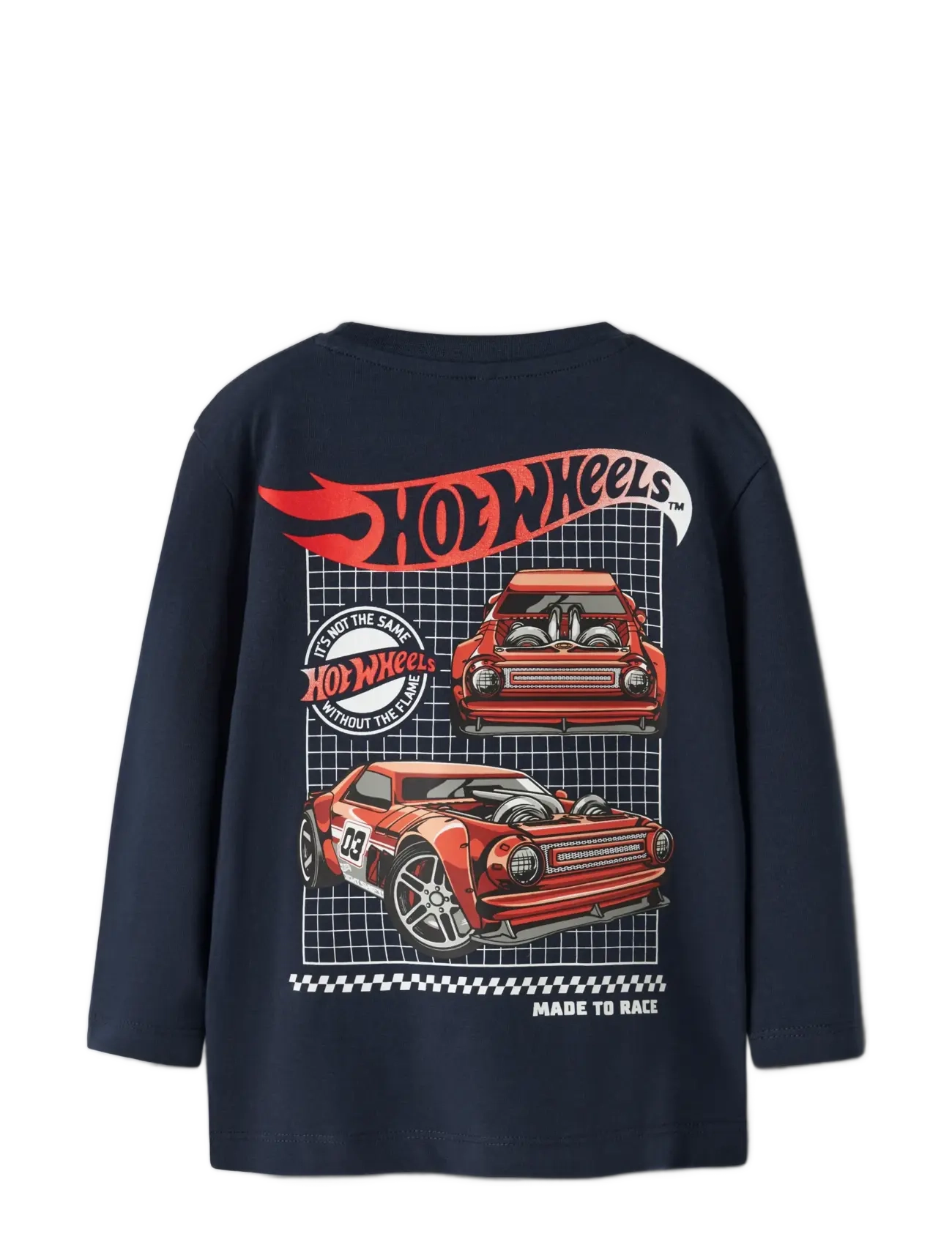 name it - NMMATREUS HOTWHEELS NREG LS TOP SKY - long-sleeved t-shirts - navy blazer - 2