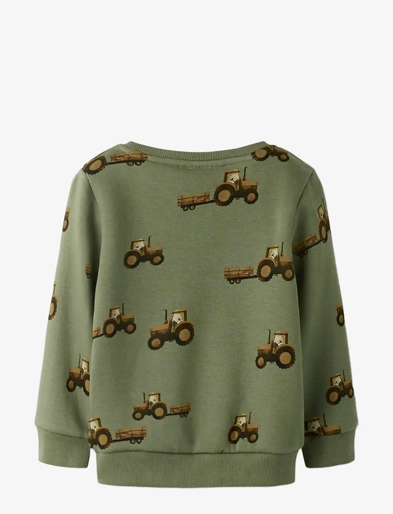 name it - NMMOPA LS SWE BRU - sweatshirts - dusty olive - 2