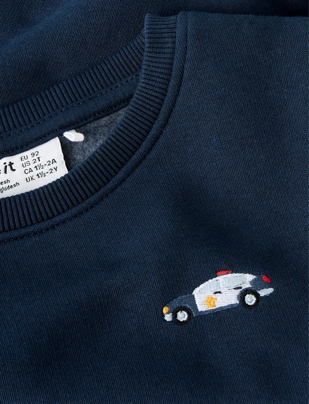 name it - NMMOPA LS SWE BRU - sweatshirts - navy blazer - 2