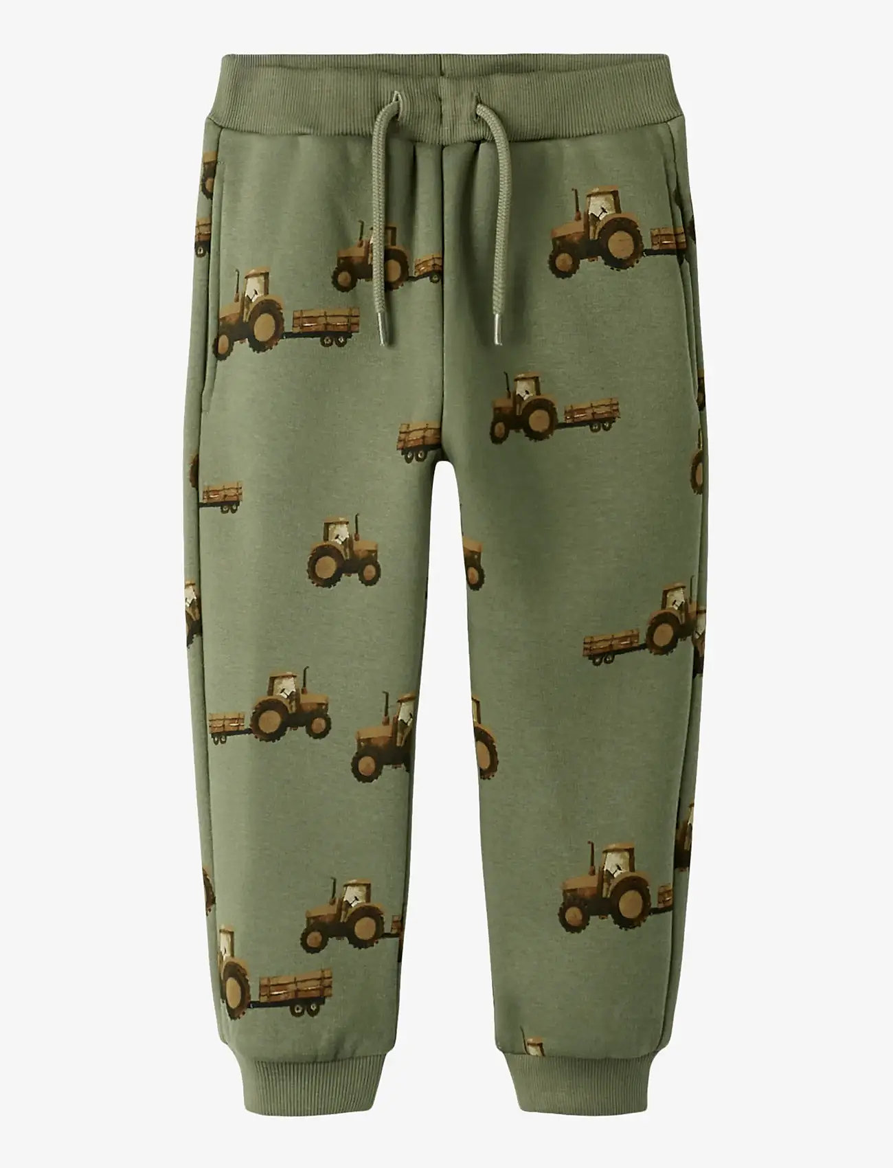 name it - NMMOPA SWE PANT BRU - madalaimad hinnad - dusty olive - 1