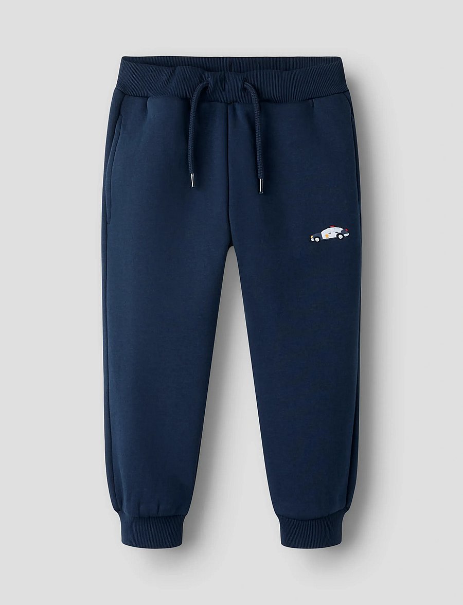 name it - NMMOPA SWE PANT BRU - jogginghosen - navy blazer - 0
