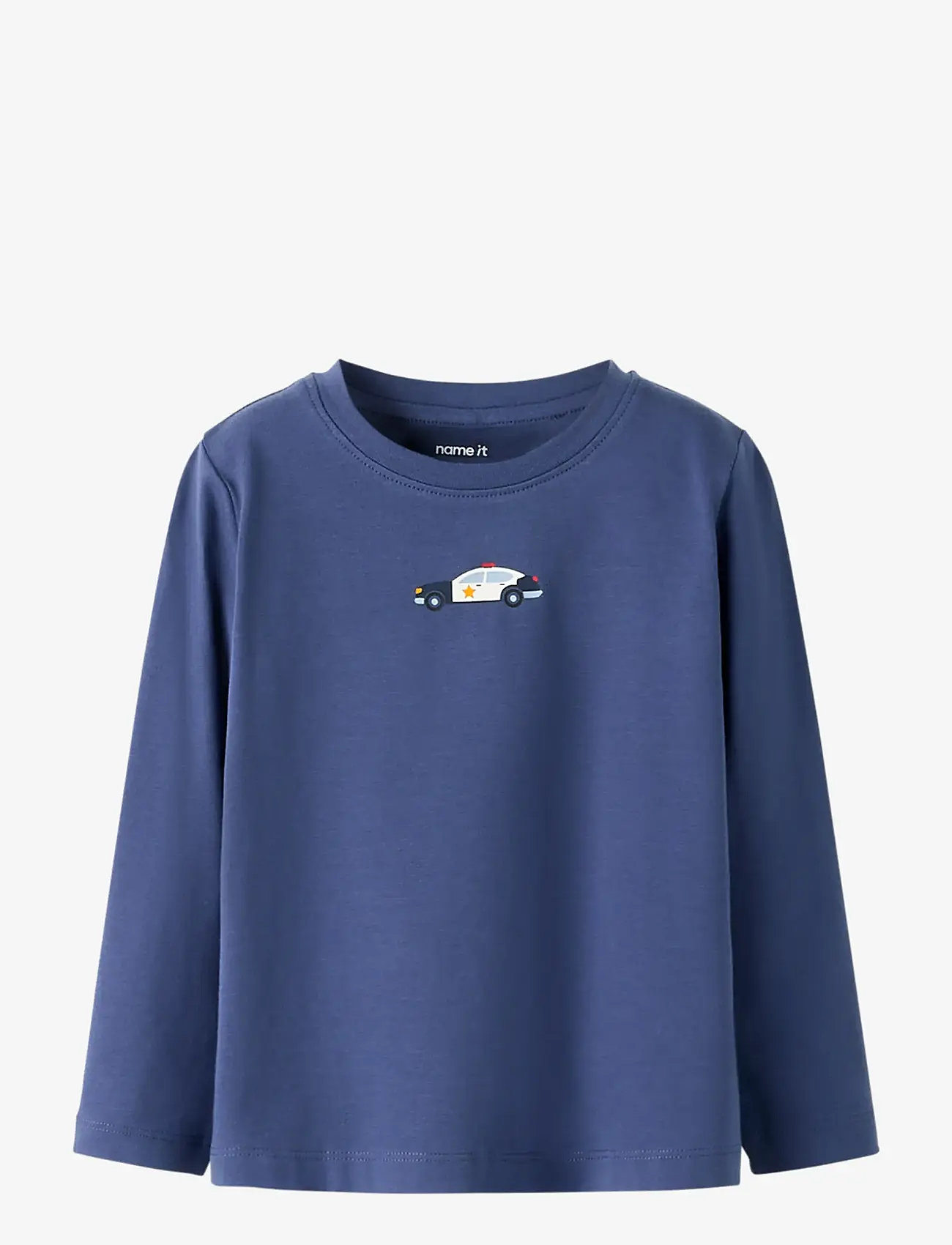 name it - NMMOPALLAN LS TOP - langærmede - blue indigo - 1