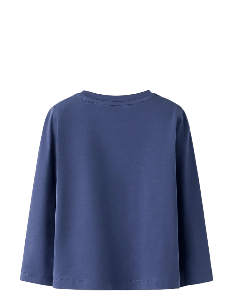 name it - NMMOPALLAN LS TOP - langærmede t-shirts - blue indigo - 2