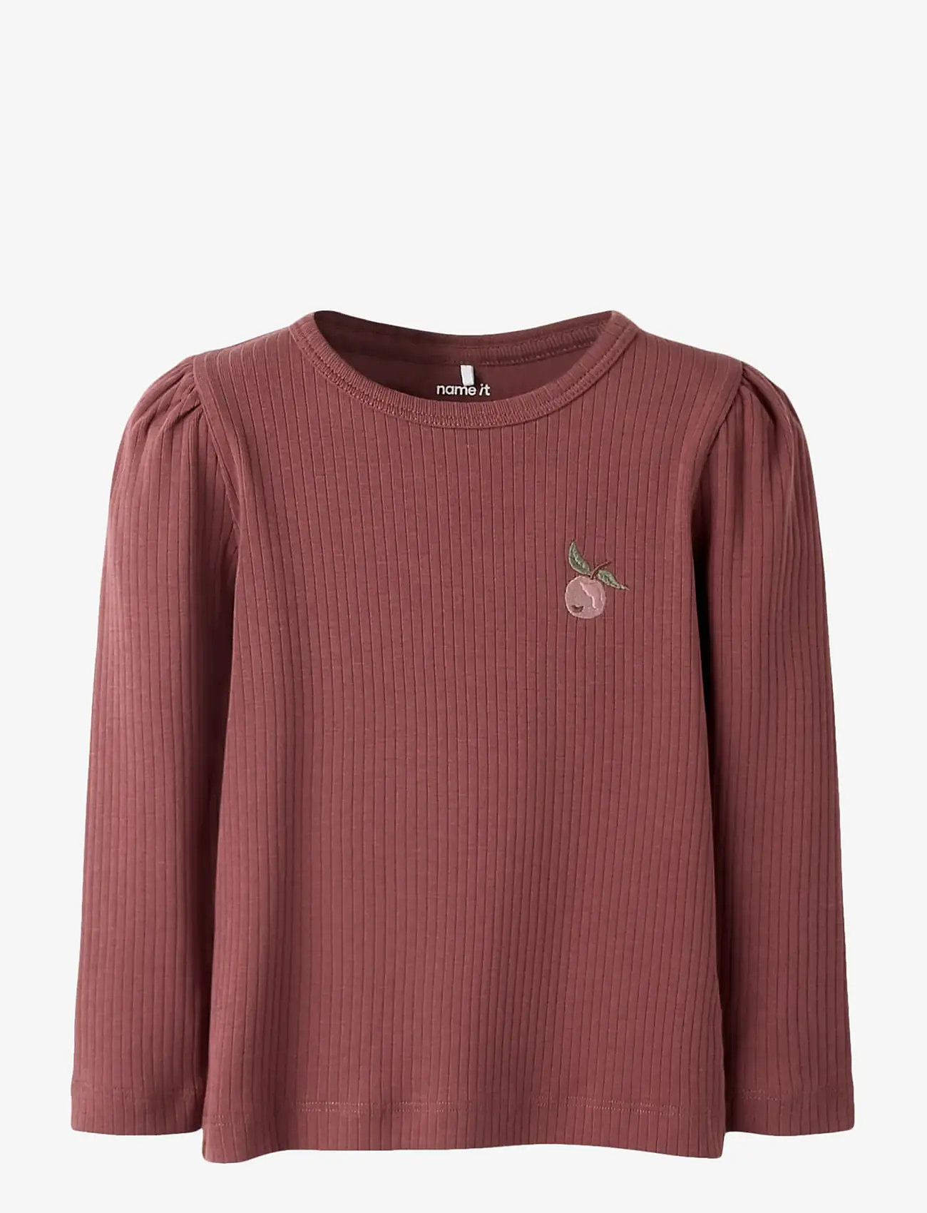 name it - NMFOLIKA LS XSL TOP - langærmede - rose brown - 1