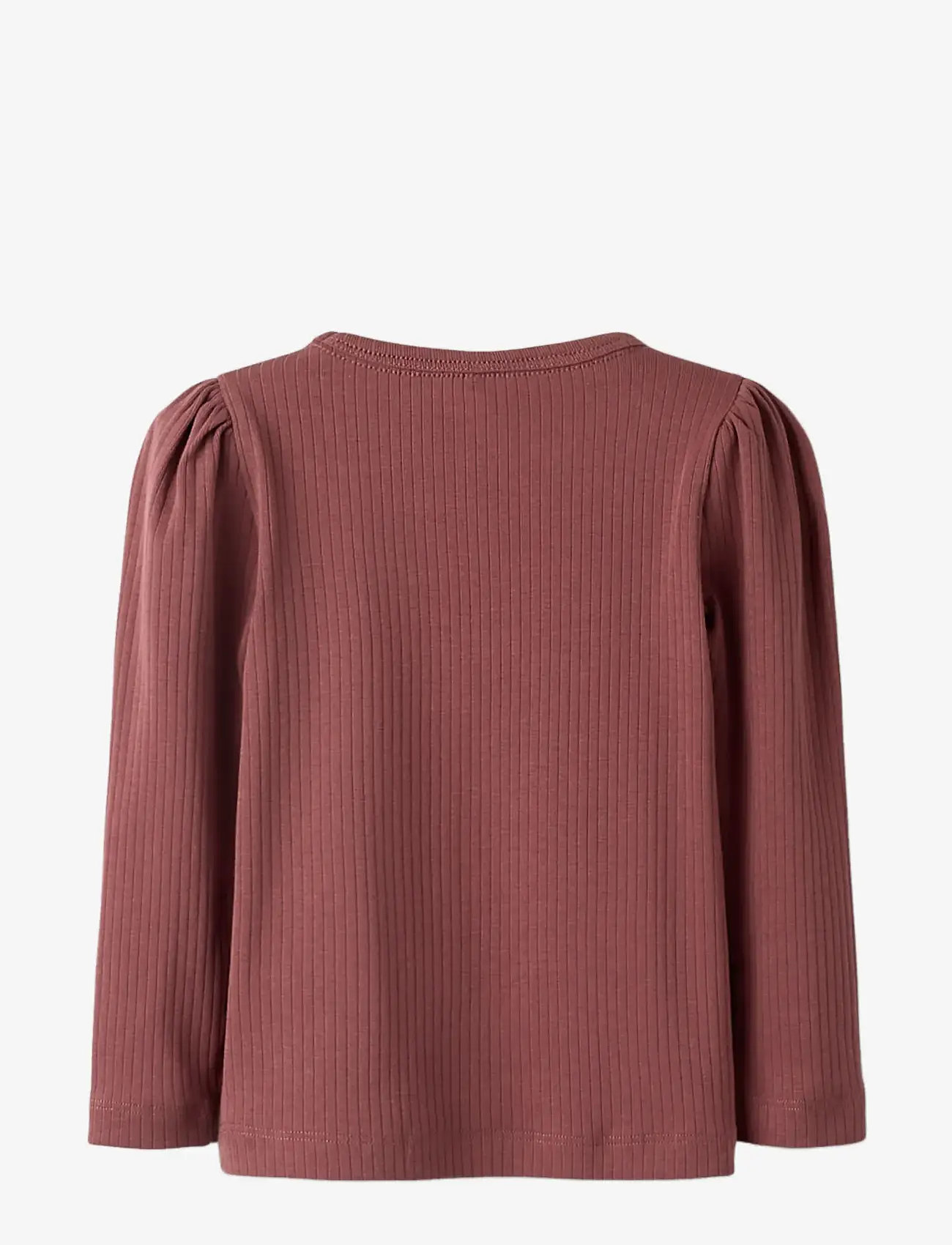 name it - NMFOLIKA LS XSL TOP - langærmede - rose brown - 2
