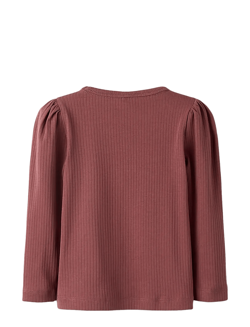 name it - NMFOLIKA LS XSL TOP - langärmelig - rose brown - 2