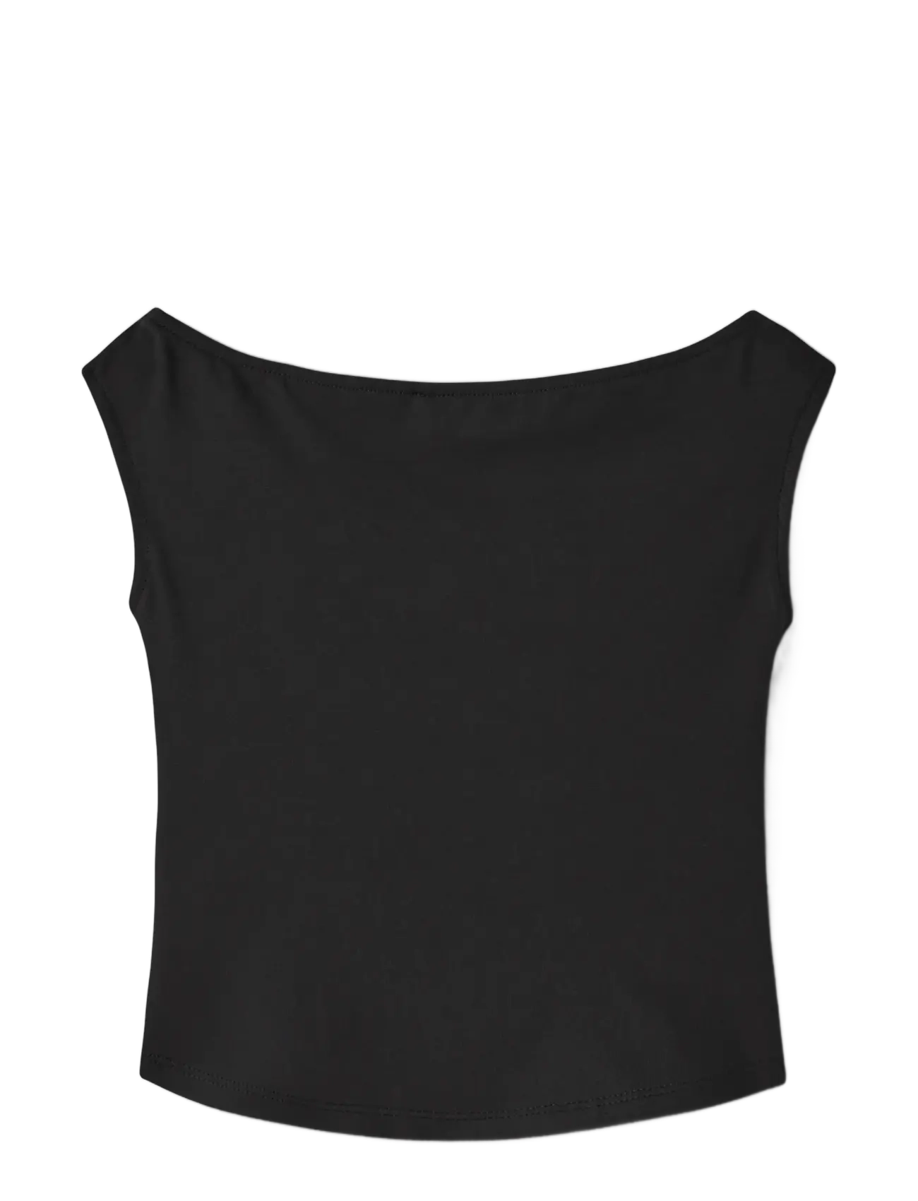 name it - NKFHELGU SLIM SH TANK TOP - tanktops - black - 1