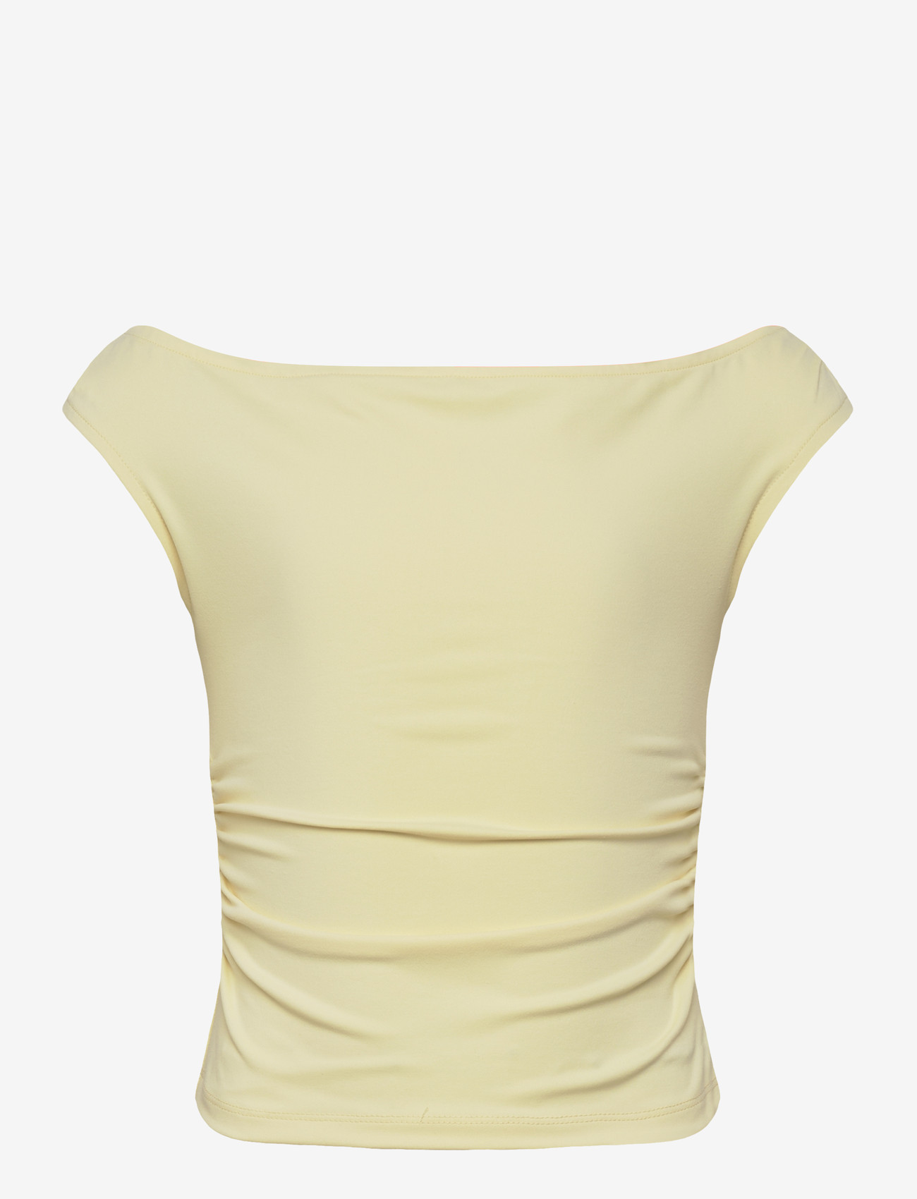 name it - NKFHELGU SLIM SH TANK TOP - Ærmeløs undertrøje - double cream - 0