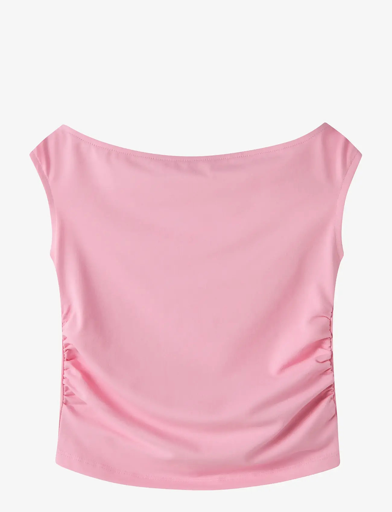name it - NKFHELGU SLIM SH TANK TOP - palaidinukės be rankovių - pink drink - 0