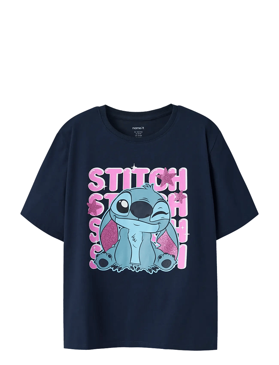 name it - NKFDYMIR STITCH SS NREG TOP BOX NOOS WDI - t-shirts à manches courtes - navy blazer - 1