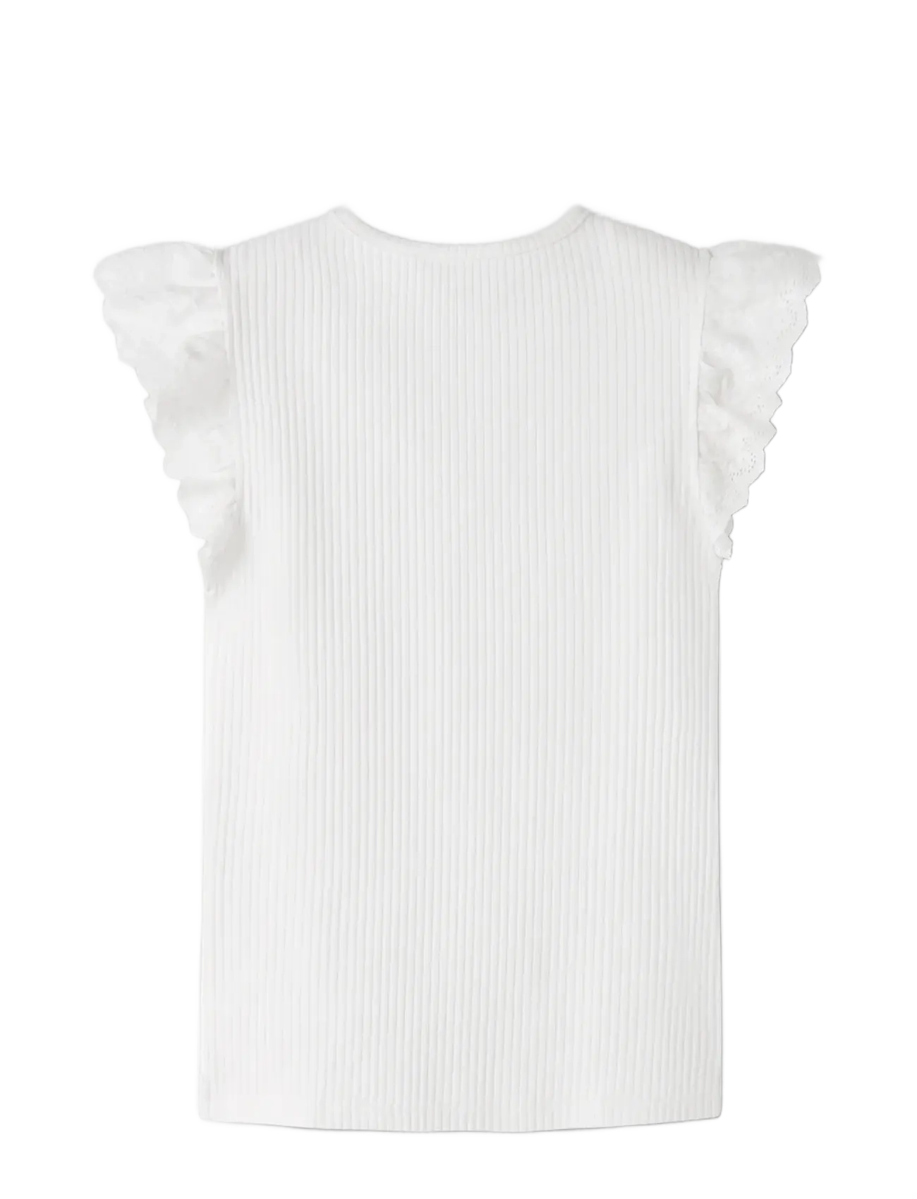 name it - NKFHAVELLE CAP SL TOP - kortärmade t-shirts - bright white - 1