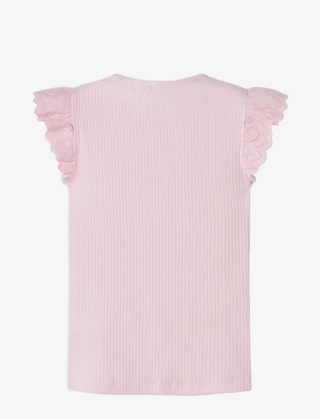 name it - NKFHAVELLE CAP SL TOP - kortærmede - cradle pink - 1