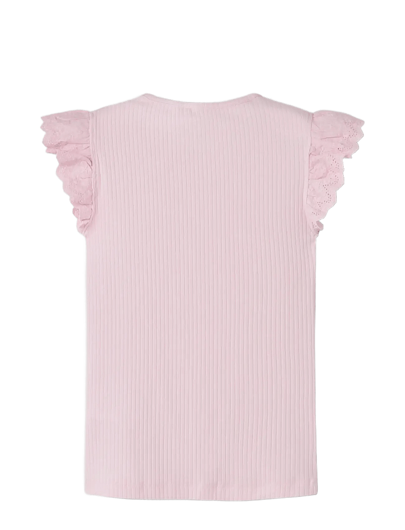 name it - NKFHAVELLE CAP SL TOP - kortærmede t-shirts - cradle pink - 1