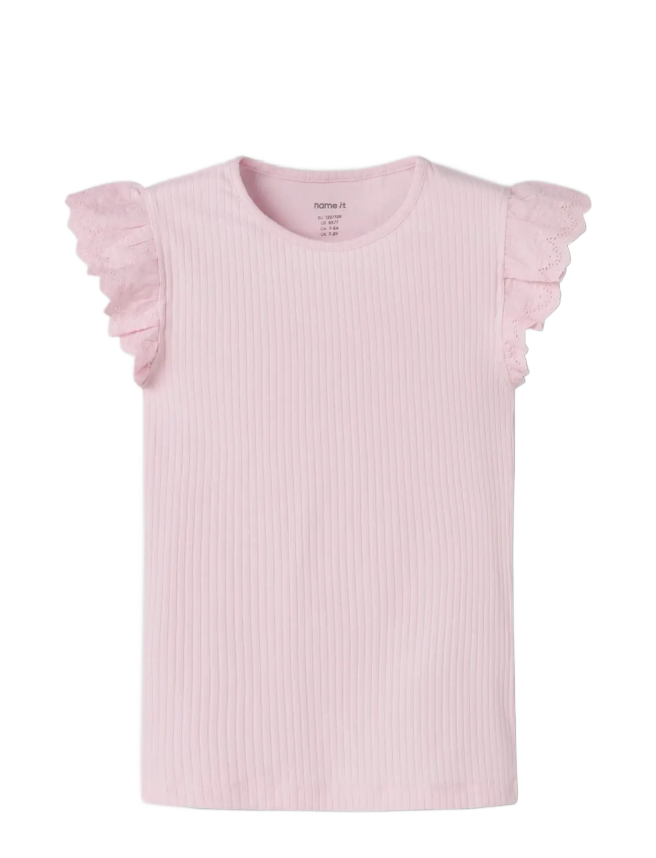 name it - NKFHAVELLE CAP SL TOP - lühikeste varrukatega - cradle pink - 2