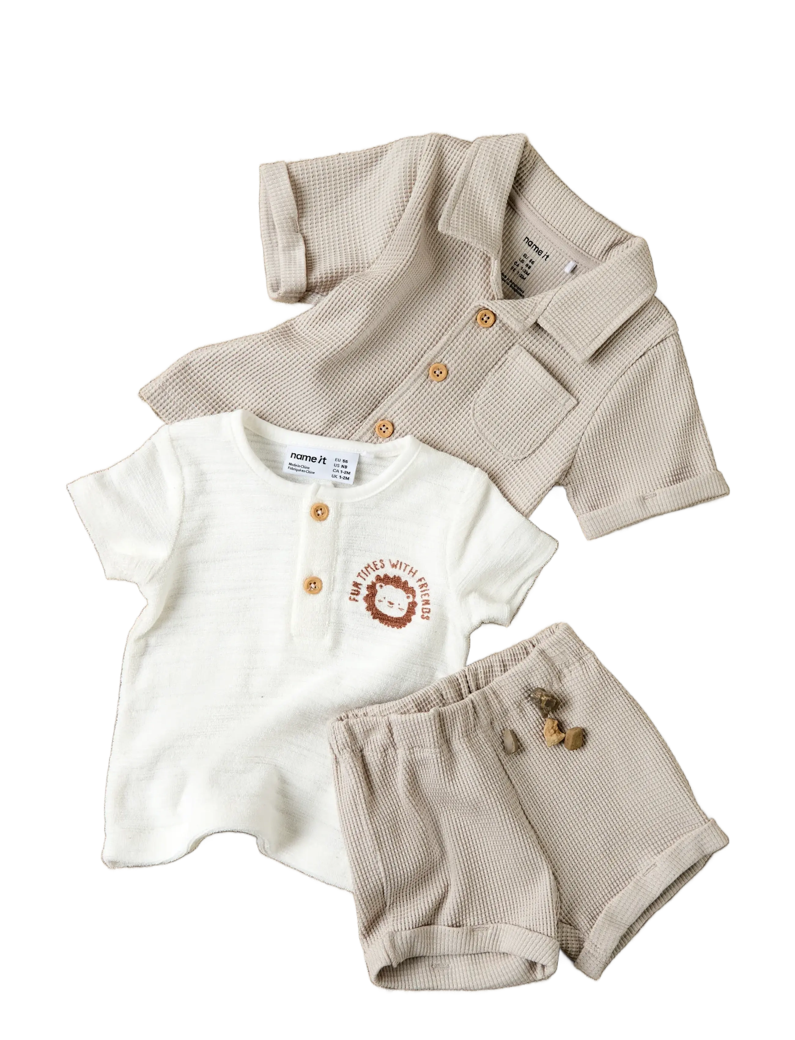 name it - NBMHUSK SHORTS - sweat shorts - chateau gray - 3