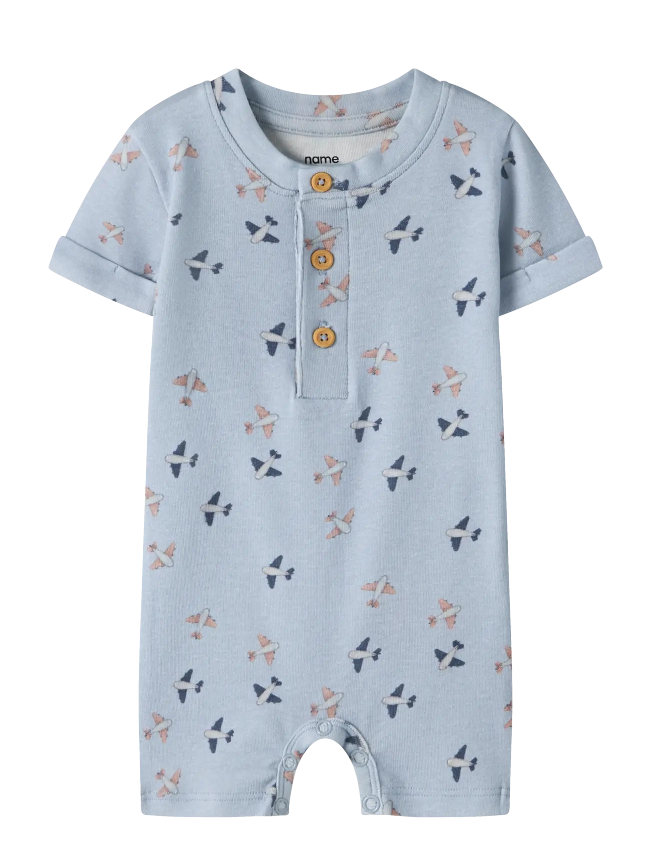 name it NBMHOP SS SUNSUIT - Riided - BLUE FOG / blue