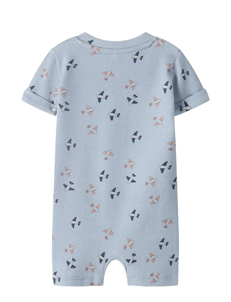 name it - NBMHOP SS SUNSUIT - buksedragter - blue fog - 1