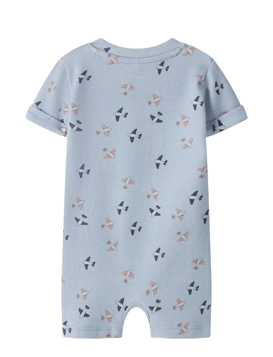 name it - NBMHOP SS SUNSUIT - pükskostüümid - blue fog - 1