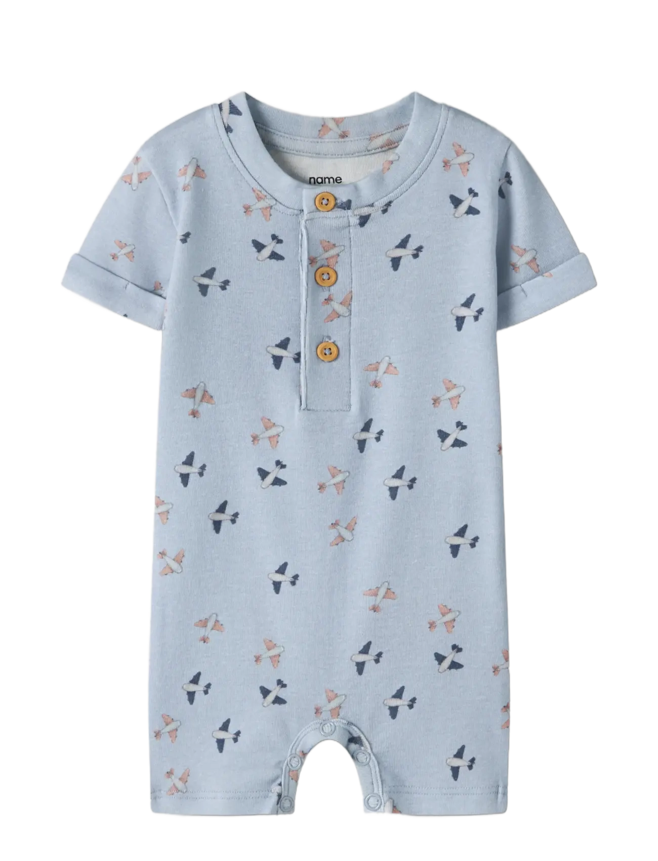 name it - NBMHOP SS SUNSUIT - suvised sooduspakkumised - blue fog - 2