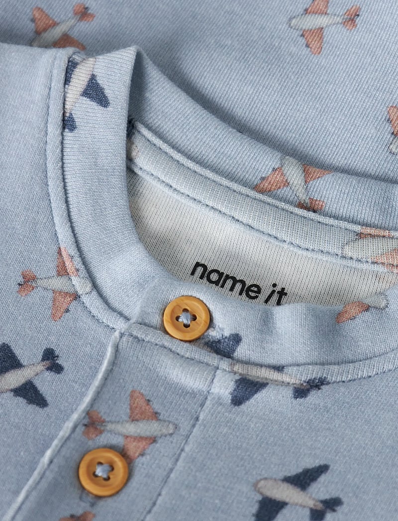 name it - NBMHOP SS SUNSUIT - buksedragter - blue fog - 3