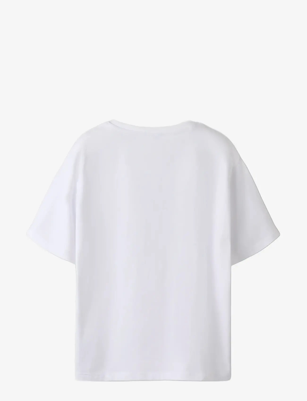 name it - NKMNIF MINECRAFT SS NREG TOP LNOOS BFU - kortærmede t-shirts - bright white - 1