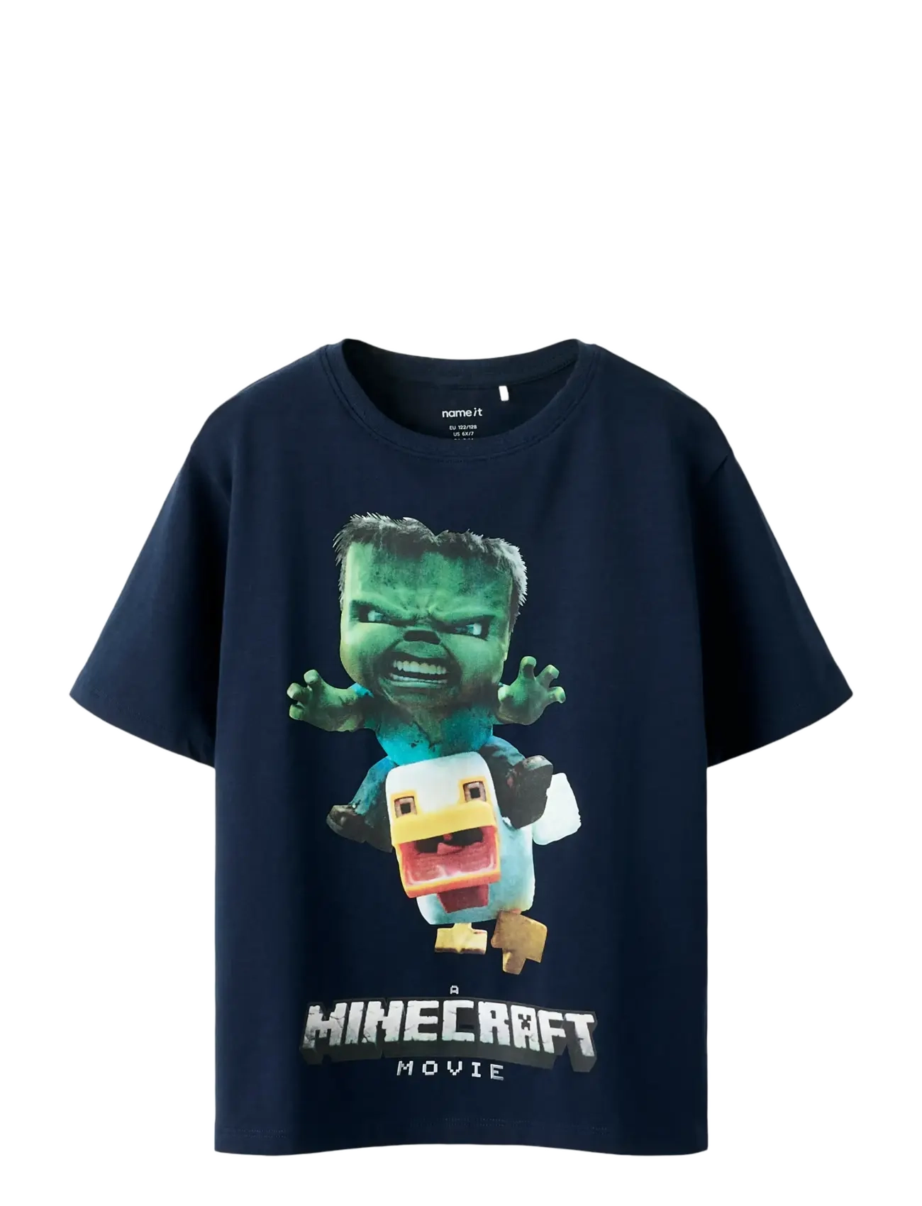 name it NKMNIF MINECRAFT SS NREG TOP LNOOS BFU - Kläder - NAVY BLAZER / navy