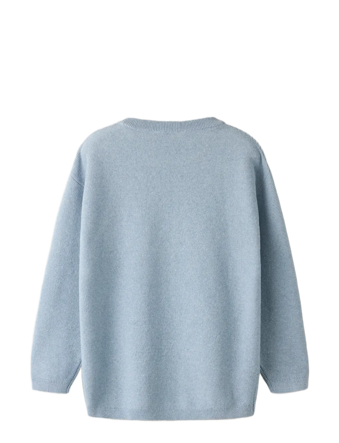 name it - NMMHAYES LS LOOSE KNIT - džemprid - blue fog - 1