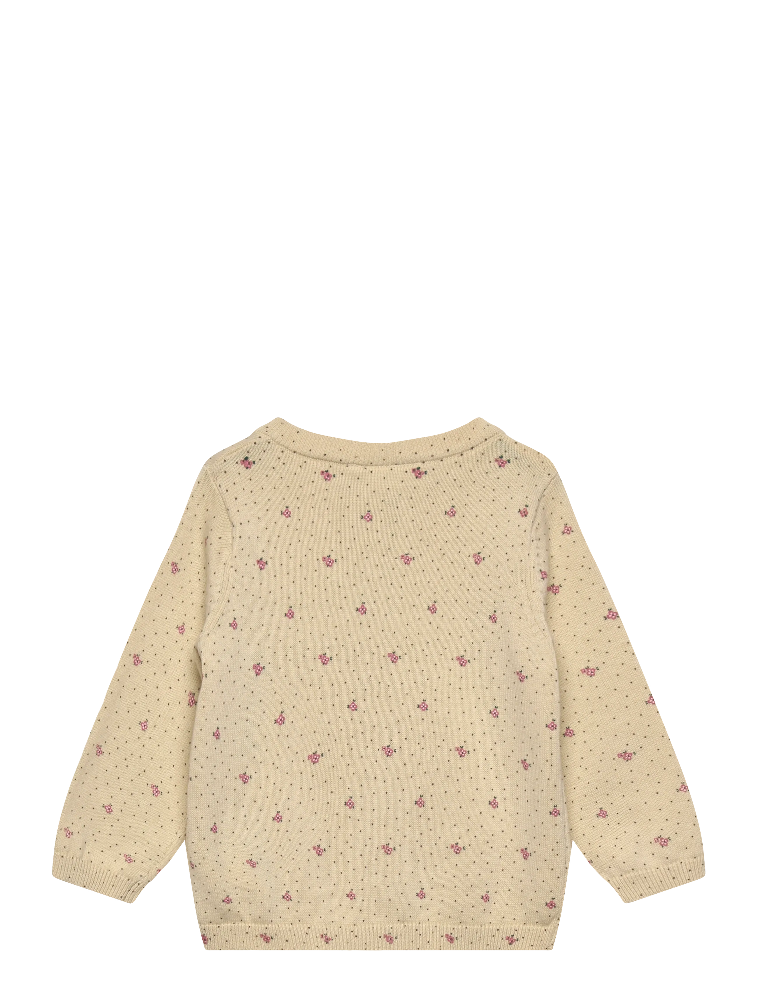 name it - NBFHIDE LS KNIT CARD - kardiganid - almond milk - 1