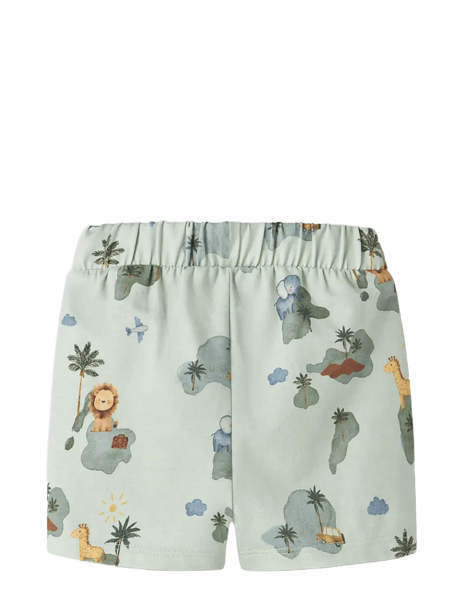 name it - NBMHELLO SHORTS - sweatshorts - pale aqua - 1
