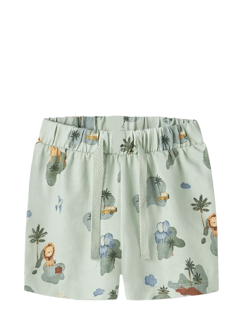 name it - NBMHELLO SHORTS - sweatshorts - pale aqua - 2