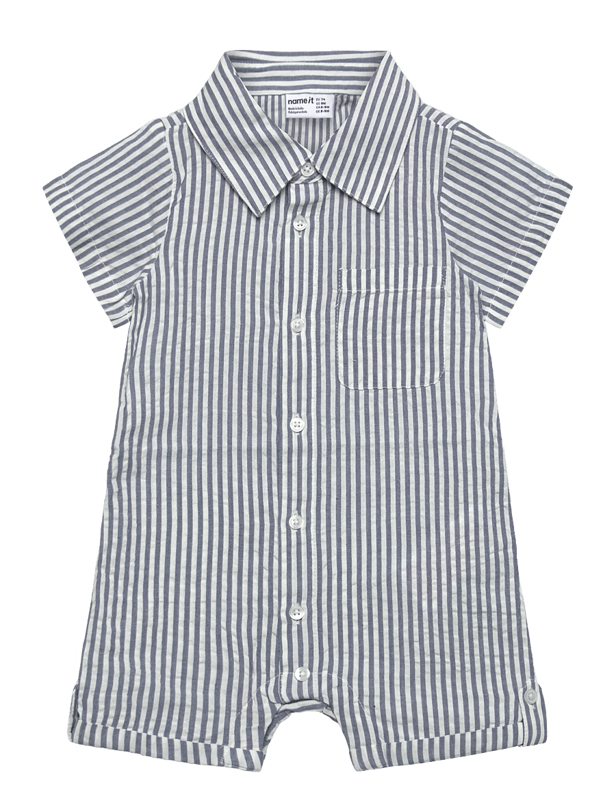 name it - NBMHIPE SUNSUIT - grenouillères - vintage indigo - 0