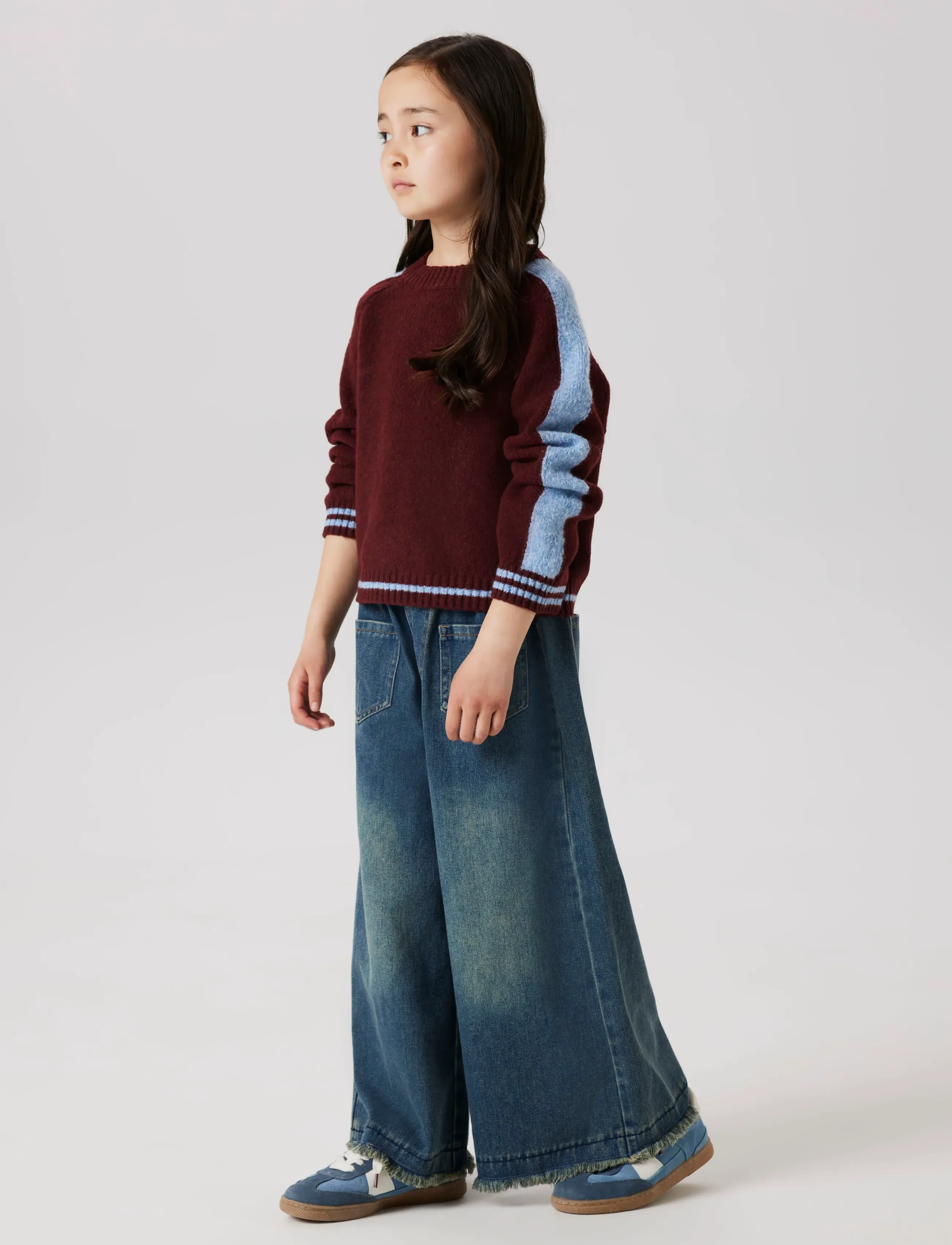 name it - NKFBELLA X-SKATER JEANS 1184-BY R - rúmar gallabuxur - vintage medium blue denim - 2