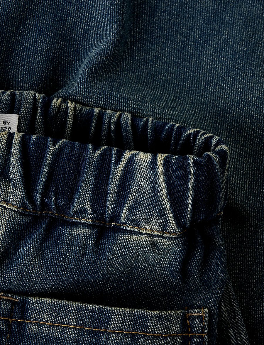 name it - NKFBELLA X-SKATER JEANS 1184-BY R - loose jeans - vintage medium blue denim - 4
