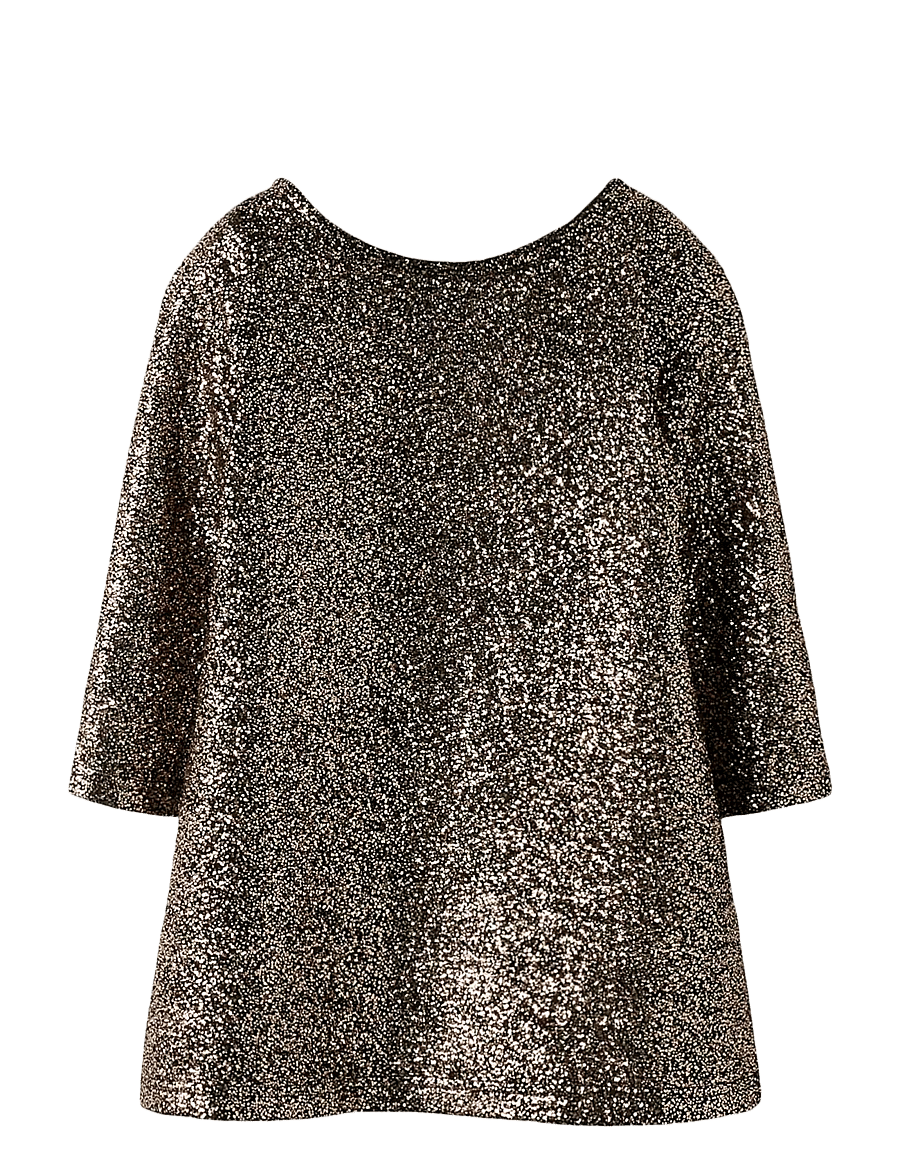 name it - NMFDITSA LS DRESS - festklänningar - black - 1