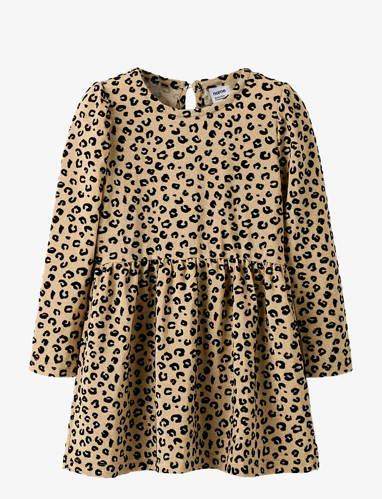 name it - NMFREBEKKA LS DRESS - langerma casual kjóll - silver mink - 1