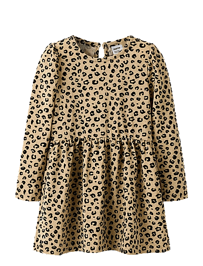 name it NMFREBEKKA LS DRESS - Långärmade babyklänningar - SILVER MINK / beige