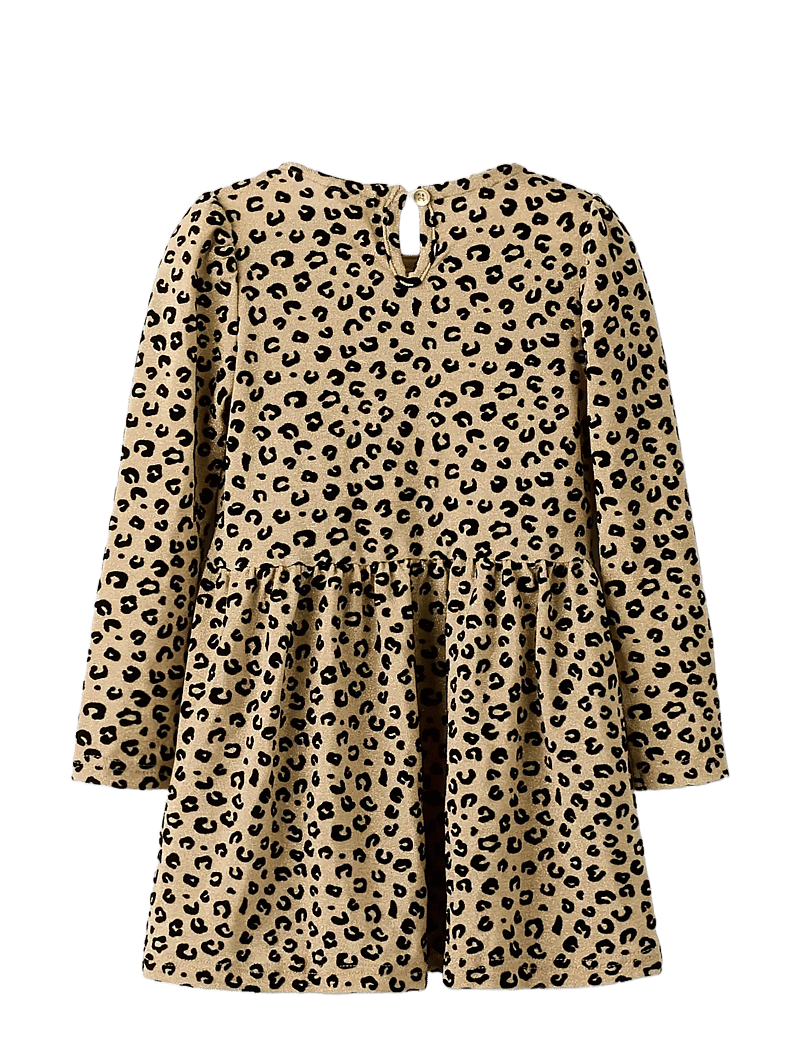 name it - NMFREBEKKA LS DRESS - langerma casual kjóll - silver mink - 2