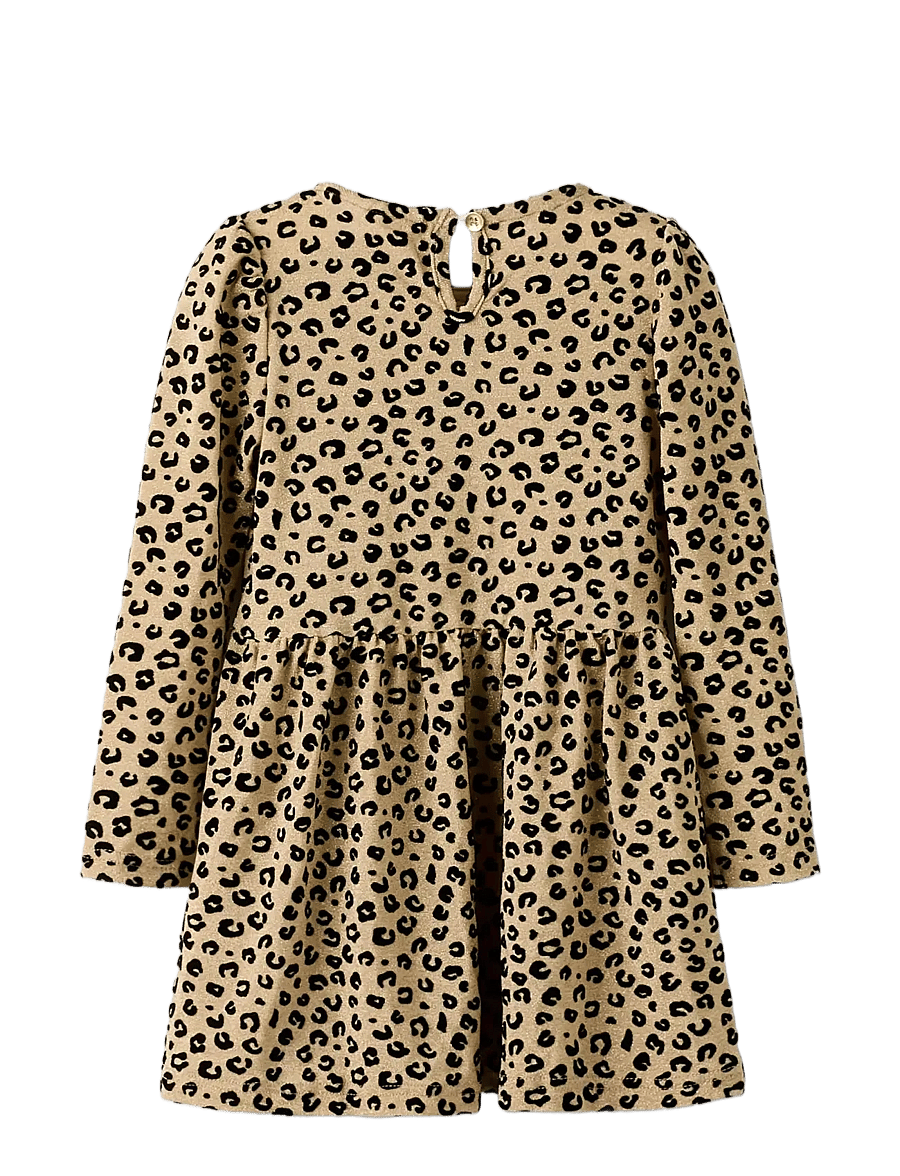 name it - NMFREBEKKA LS DRESS - pikkade varrukatega vabaaja kleidid - silver mink - 2