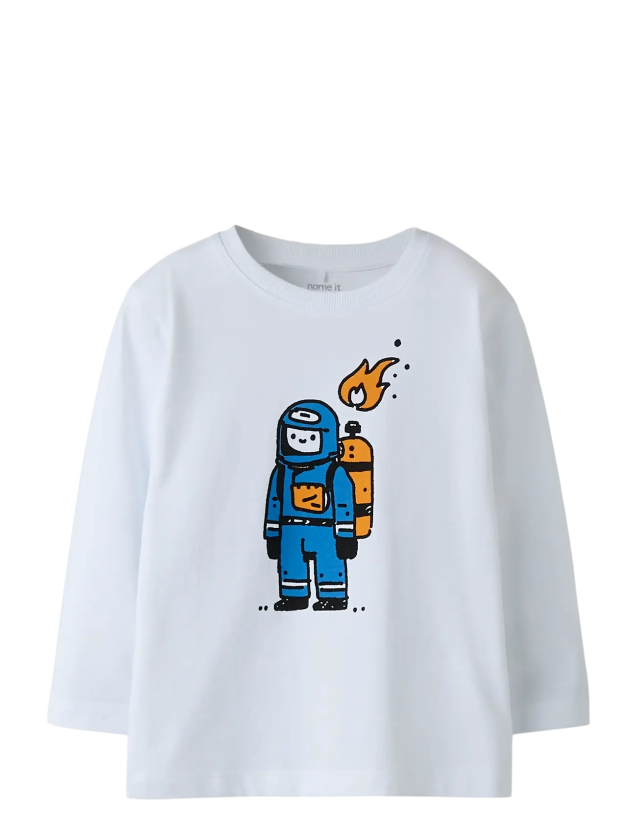 name it NMMRONNI LS NREG TOP - Överdelar - BRIGHT WHITE / white