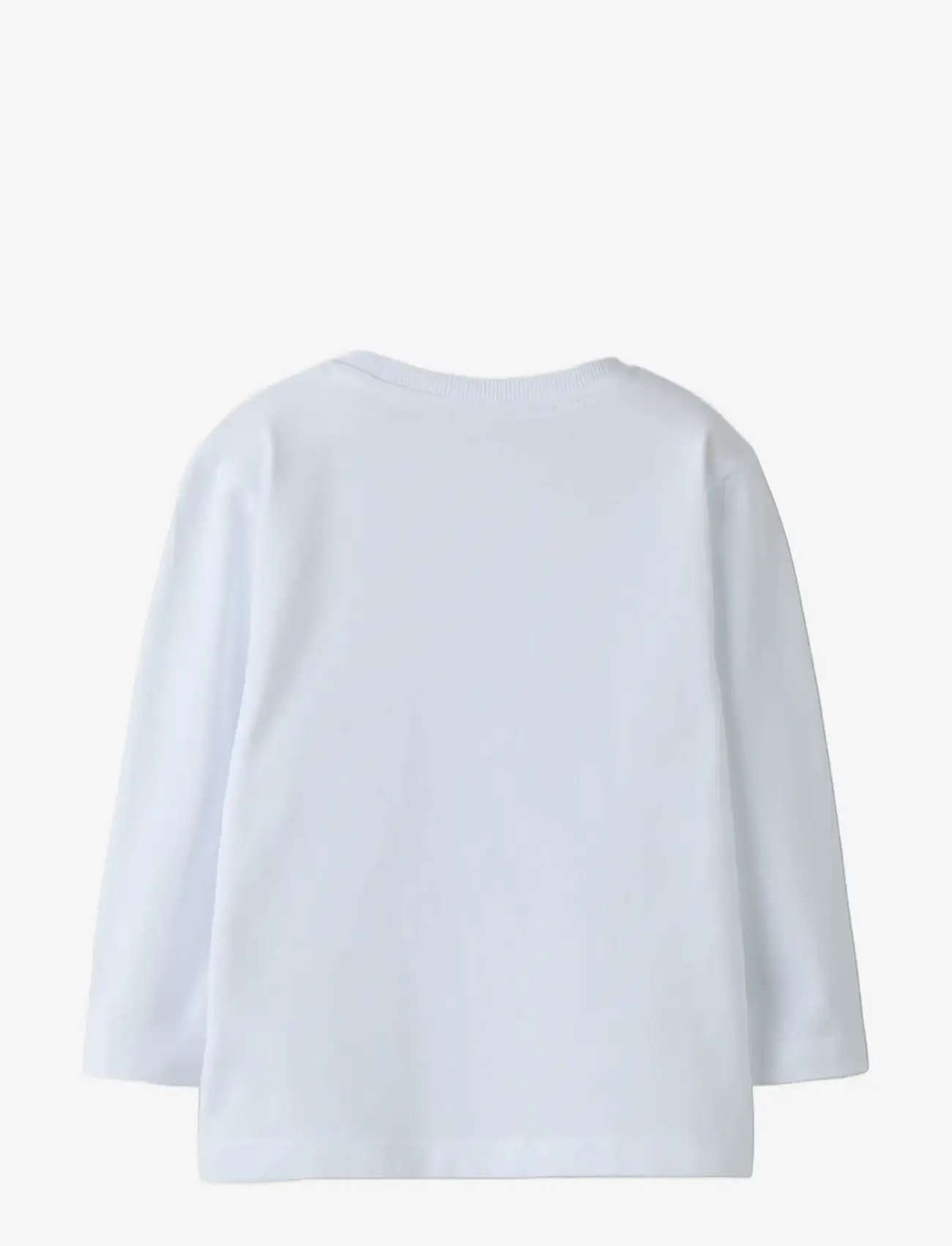 name it - NMMRONNI LS NREG TOP - langärmelig - bright white - 1