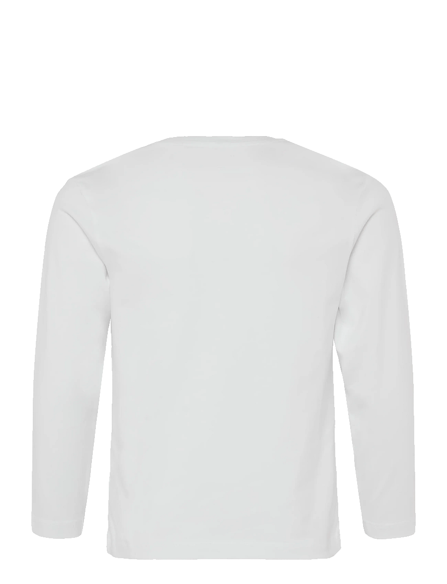 name it - NMMRONNI LS NREG TOP - langærmede t-shirts - bright white - 1